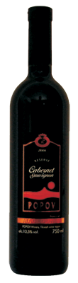 POPOV Cabernet Sauvignon reserve 2006